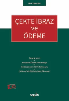 Çekte İbraz ve Ödeme Ümit Yılmazer 1. Baskı, Ekim 2023 ürün görseli 1