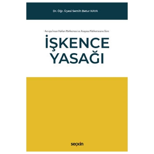 İşkence Yasağı Semih Batur Kaya 2022/02 ürün görseli 1
