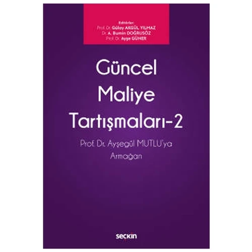 Güncel Maliye Tartışmaları - 2 Gülay Akgül Yilmaz 4 2020/08 ürün görseli 1