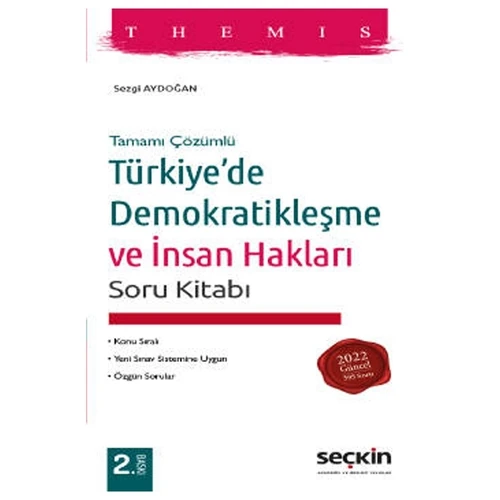 Themis - Türkiye'De Demokratikleşme ve İnsan Hakları Soru Kitabı Sezgi Aydoğan 2022/5 ürün görseli 1