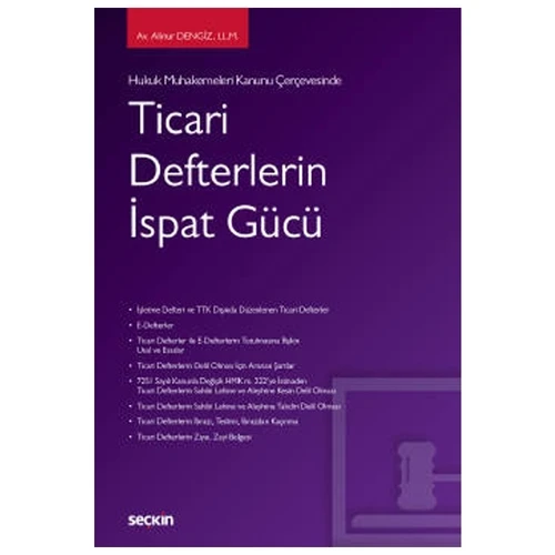 Ticari Defterlerin Ispat Gücü Alinur Dengiz 2021/04 ürün görseli 1