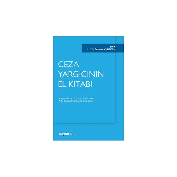 Ceza Yargıcının El Kitabı (E.Yurtcan) Erdener Yurtcan 87 2019/11 ürün görseli 1