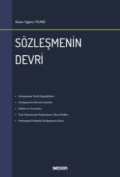 Sözleşmenin Devri Gizem Yağmur Yılmaz 2022/02 ürün görseli 1