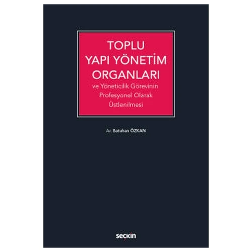 Toplu Yapı Yönetim Organları Batuhan Özkan 2022/3 ürün görseli 1