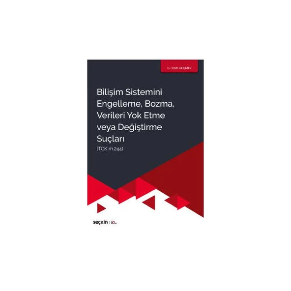 Bilişim Sistemini Engelleme İrem Geçmez 2020/01 ürün görseli 1