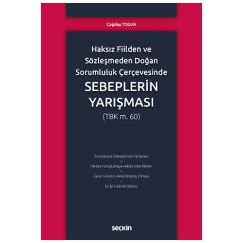 Haksız Fiilden ve Sözleşmeden Doğan Sorumluluk Çağdaş Tosun 2021/11 ürün görseli 1