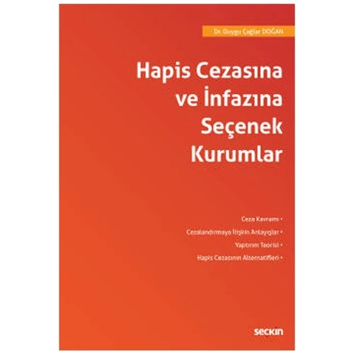 Hapis Cezasına ve İnfazina Seçenek Kurumlar Duygu Çağlar Doğan 2021/08 ürün görseli 1