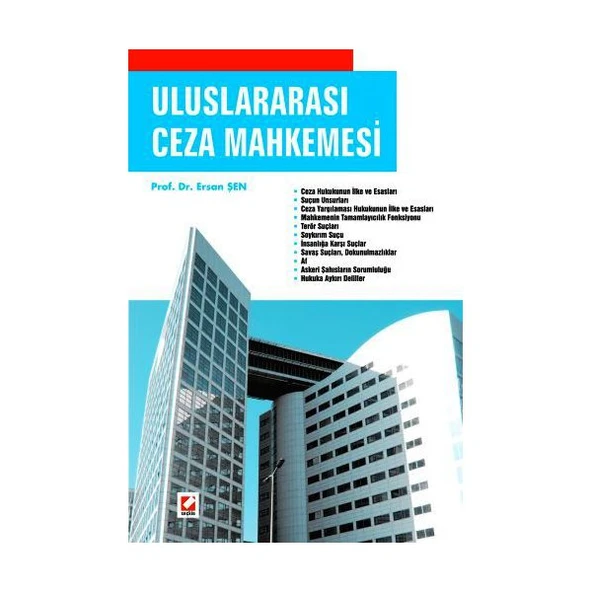 Uluslararası Ceza Mahkemesi Ersan Şen 1 2009/03 ürün görseli 1