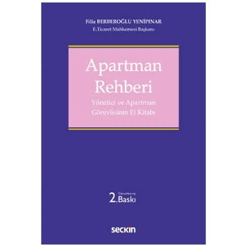 Apartman Rehberi 2.Baskı Filiz Berberoğlu Yenipınar 2022/01 ürün görseli 1
