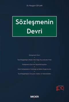 Sözleşmenin Devri Dr. Nurgün Ceylan 1. Baskı, Ocak 2024 ürün görseli 1