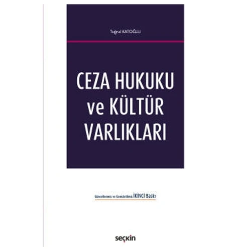 Ceza Hukuku ve Kültür Varlıkları Tuğrul Katoğlu 2022/4 ürün görseli 1