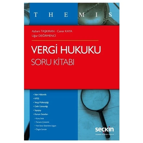 Themis - Vergi Hukuku Soru Kitabı Aybars Taşkıran 2020/08 ürün görseli 1