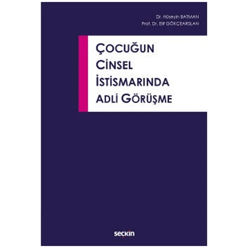 Çocuğun Cinsel İstismarında Adli Görüşme Hüseyin Batman 2022/03 ürün görseli 1