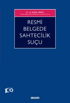Resmi Belgede Sahtecilik Suçu Dr. Sıddık Çinko 1. Baskı, Mart 2023 ürün görseli 1