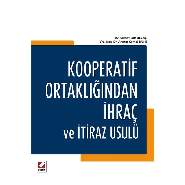 Kooperatif Ortaklığından İhraç ve İtiraz Usulü Samet Can Olgaç 2015/03 ürün görseli 1
