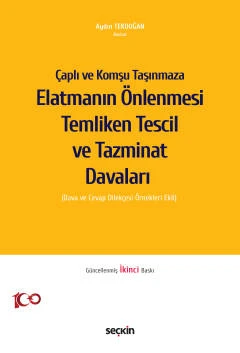 Çaplı ve Komşu Taşınmaza Elatmanın Önlenmesi Temliken Tescil ve Tazminat Davaları Dava ve Cevap Dilekçesi Örnekleri Ekli ürün görseli 1