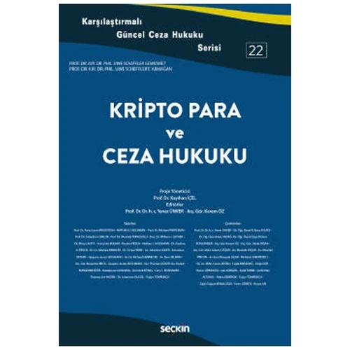 Kripto Para ve Ceza Hukuku (Ceza Serisi - 22) Yener Ünver 2022/01 ürün görseli 1
