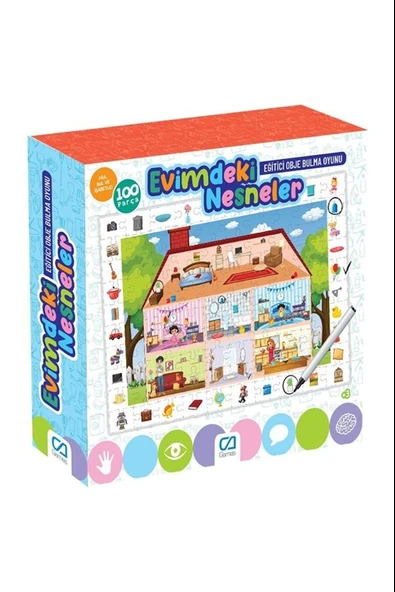 Ca Games Evimdeki Nesneler Eğitici Obje Bulma Oyunu 5150 ürün görseli 1