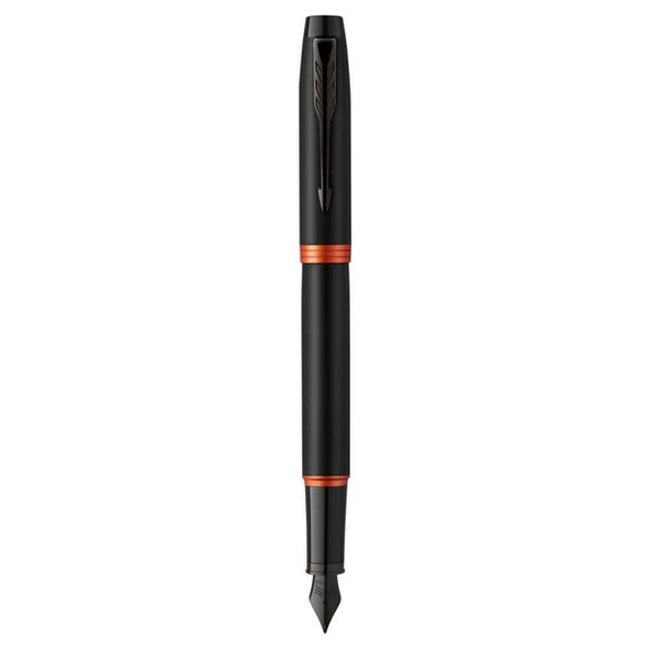 Parker Dolma Kalem İm Profesional Siyah-Turuncu Bt P2172944 ürün görseli 1