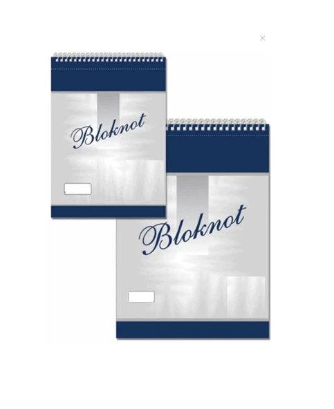 Bayındır Bloknot Not Defteri Spiralli Çizgili 40 Yaprak A4 70 Gram BNS0020 (12 Li Paket) ürün görseli 1