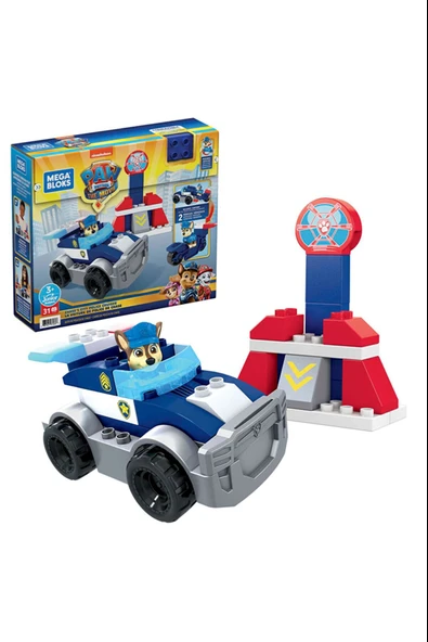Mattell Oyuncak Mega Construx Paw Patrol Chasein Polis Aracı MTL-GYJ00 ürün görseli 1