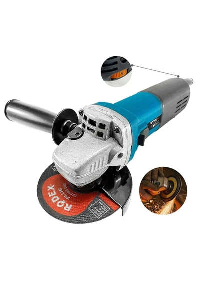 STAXX POWER 6 Kademe Devir Ayarlı Taşlama Spiral Makinesi 11-125mm 2200watt ürün görseli 1