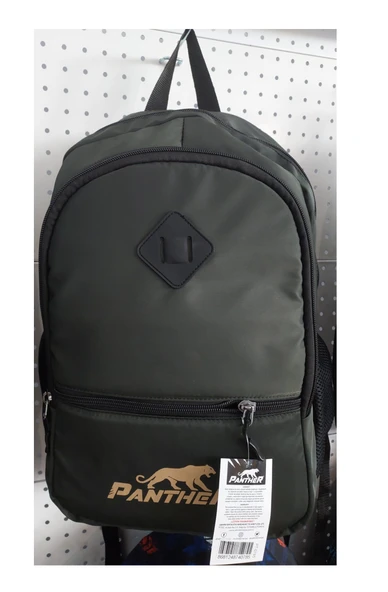 Panther Okul Sırt Çantası Gold Haki Pt-0785 ürün görseli 1