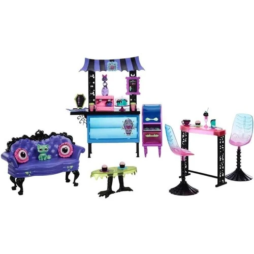 Mattel Oyuncak Monster High Coffin Bean Restoran Oyun Seti Hhk65 ürün görseli 1