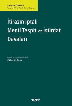 İtirazın İptali - Menfi Tespit - İstirdat Davaları Mahmut Coşkun 11. Baskı, Haziran 2025 ürün görseli 1