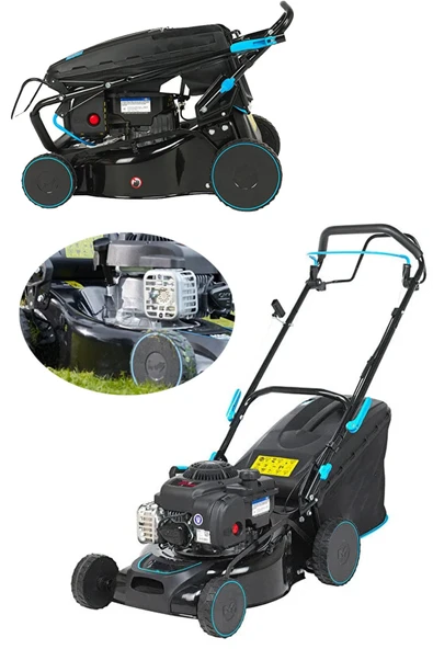 stilmax Pro Eco Itmeli Benzinli Çim ve Ot Biçme Makinası 3 Kademe 40cm 3.3 Hp 250cc + Titanyum Çelik Bıçak ürün görseli 1