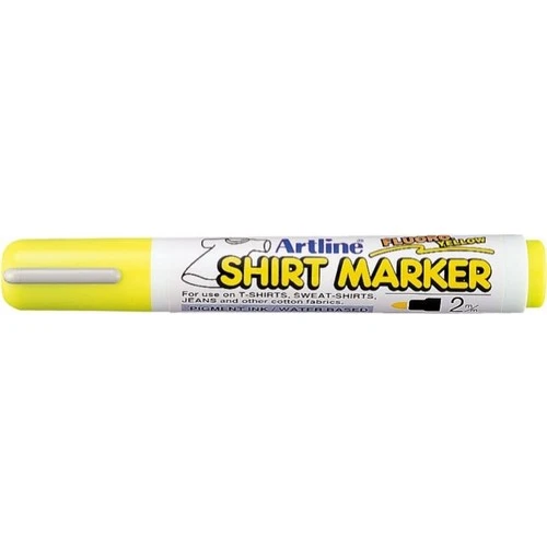 Artline T-Shirt Kalemi (Kumaş Boya Kalemi) 2,0 Mm Fosforlu Sarı Ekt-2 (4 Lü Paket) ürün görseli 1