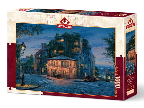 Art Puzzle 1000 Parça Puzzle Pembe Ev Restaurant 5228 ürün görseli 1