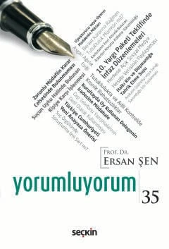 Yorumluyorum - 35 Prof. Dr. Ersan Şen 1. Baskı, Ekim 2025 ürün görseli 1