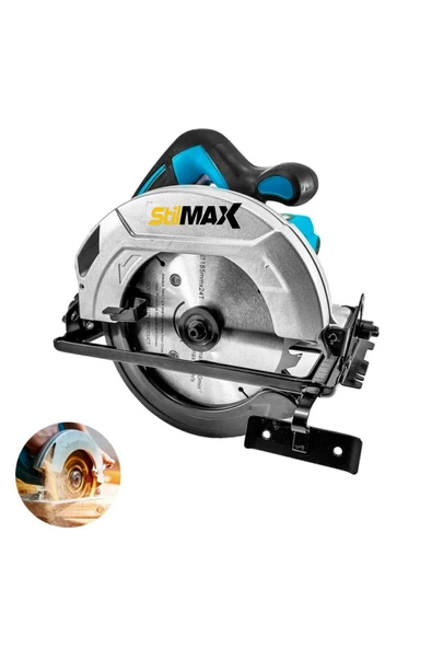 stilmax Pro Lazersiz Daire Sunta Kesme Daire Testere Makinesi 2600w 45' Açılı Kesim Eldivenli ürün görseli 1