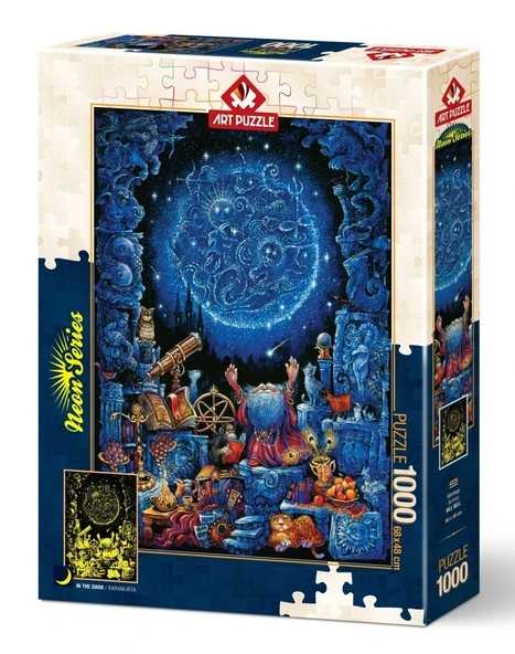 Art Puzzle 1000 Parça Puzzle Astroloji Neon 4325 ürün görseli 1