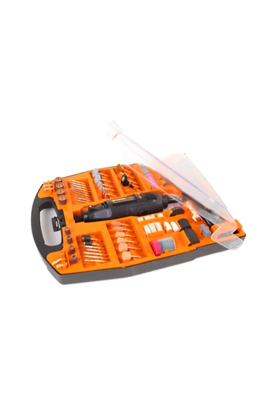 STAXX POWER Staxx Pro Speed 300 Parça Gravür Oyma Makine Dremel Hobi Taşlama Zımpara Seti ürün görseli 1