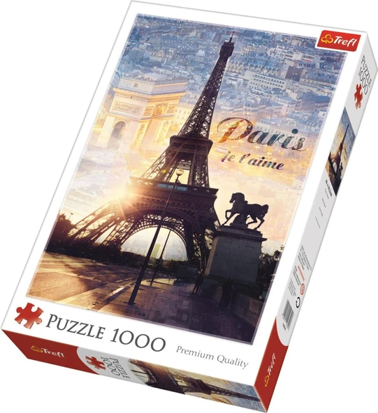 Trefl Puzzle 1000 Parça Paris At Dawn 10394 ürün görseli 1