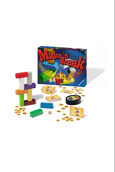 Ravensburger Make N Break Kutu Oyunu (Türkçe Aile Oyunu) Rot265558 ürün görseli 1