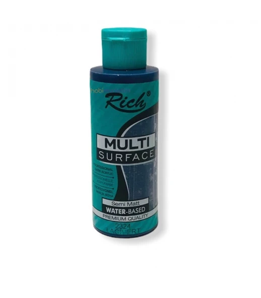 Rich Multi Surface Akrilik Boya 120 Cc Lacivert 120-2324 ürün görseli 1