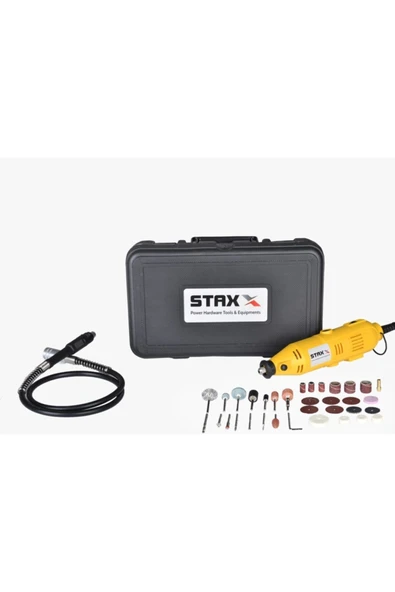 STAXX POWER Germany 40 Parça Gravür Oyma Makinesi Dremel Taşlama Zımpara Kesme Seti Sfc40a ürün görseli 1