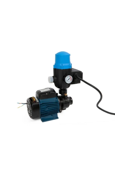 STAXX POWER Paket Hidrofor Otomatik Sistem Su Pompası Tam Bakır Sarım 2 Kat 3 Daire 1hp 0.75kw ürün görseli 1