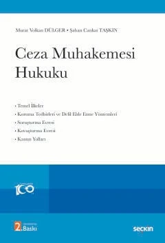 Ceza Muhakemesi Hukuku Prof. Dr. Murat Volkan Dülger,Dr. Şaban Cankat Taşkın 2. Baskı, Ekim 2024 ürün görseli 1