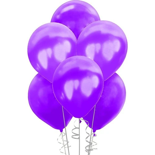 Nedi Balon Metalik Açık Viyolet 12 İnç PM-72328 (100 Lü Paket) ürün görseli 1
