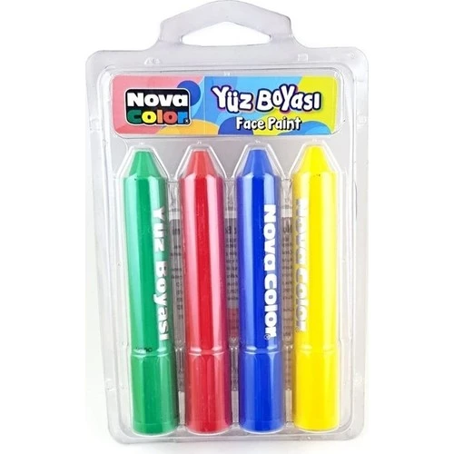 Nova Color Yüz Boyası Nc-211 (4 Lü Set) ürün görseli 1