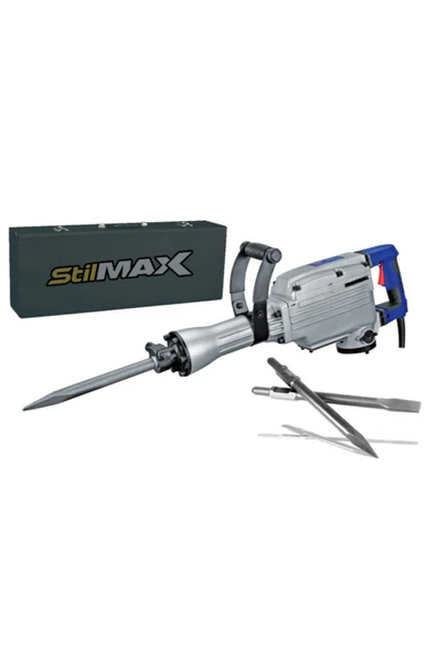 stilmax Germany 16kg Profesyonel Kırıcı 55j 3000 Watt + Yassı Keski Uç Seti Hediyeli ürün görseli 1