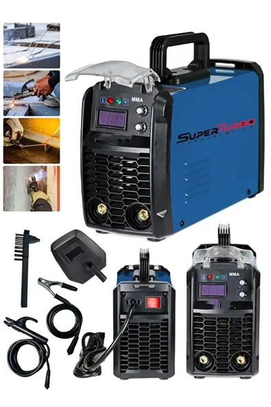 SUPERTURBO MMA-S500 Çift Kartlı Otomatik Süper Fanlı Çanta Tipi İnvertör Kaynak Makinesi Çift Hızlı Kaynak ürün görseli 1
