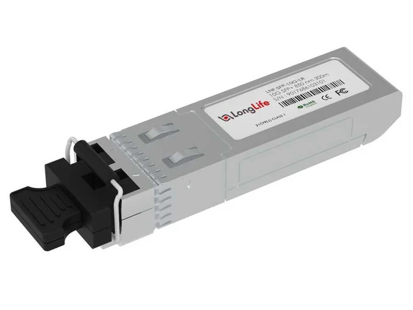 LONGLIFE LNF-SFP-10G-LR 10G SFP+ 1310nm 10Km SFP TRANS. 10G-SM SİNGLE MODE ürün görseli 1