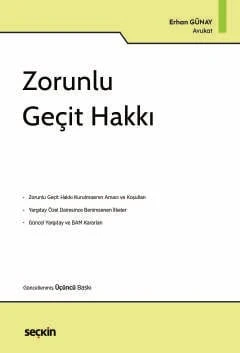 Zorunlu Geçit Hakkı Erhan Günay 3. Baskı, Ocak 2025 ürün görseli 1