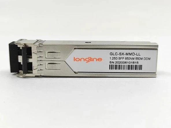 LONGLINE GLC-SX-MMD-LL 1000BASE-SX SFP TRANSCEİVER 850nm 55 MULTİ MODE ürün görseli 1