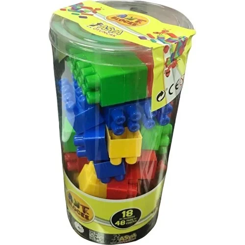 Asya Oyuncak Ant Blocks 48 Parça Lego Ant048 ürün görseli 1